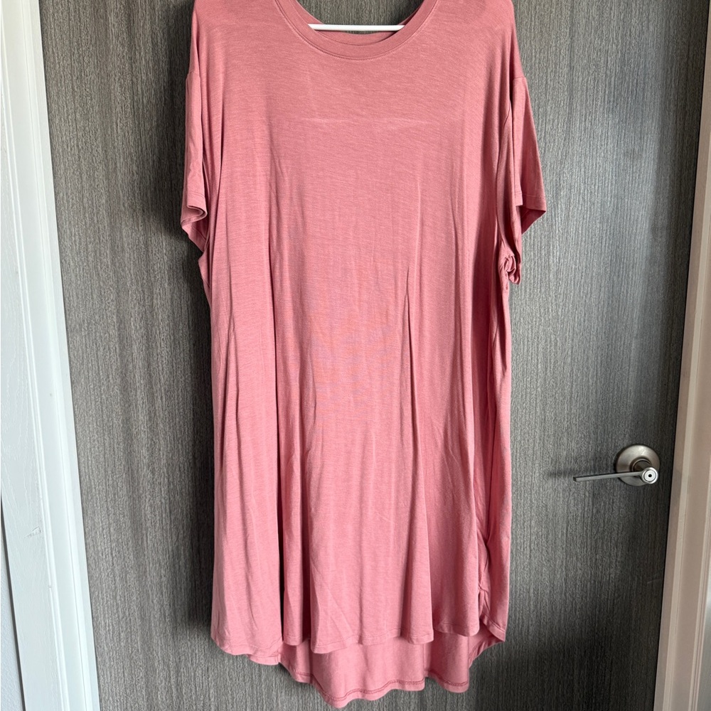 Stars Above Pink Asymmetrical Tunic